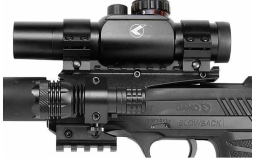 Gamo PT-85 Blowback Tactical Pistol CO2 delivered by DAI