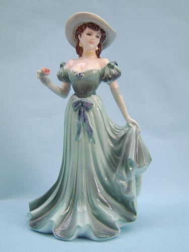 Porcelain & Ceramic - COALPORT PORCELAIN FIGURINE - CHRISTINA ...