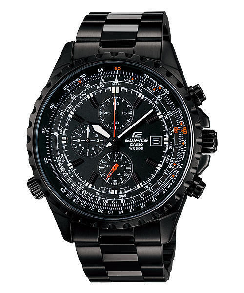 casio men's edifice elite aviator chronograph watch