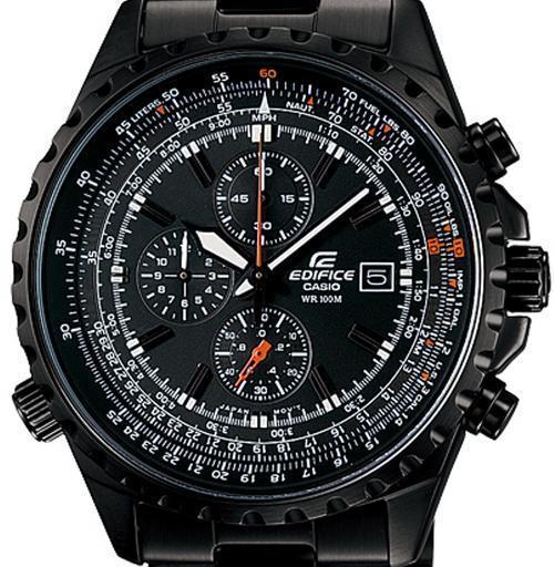 casio men's edifice elite aviator chronograph watch