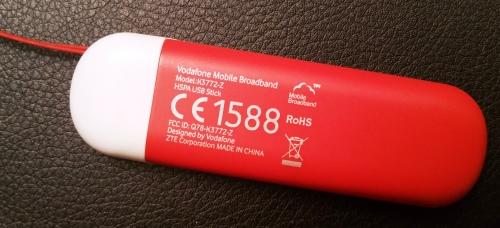 Modems - ZTE MODEL K3772-Z VODAFONE MOBILE BROADBAND HSPA USB STICK ...