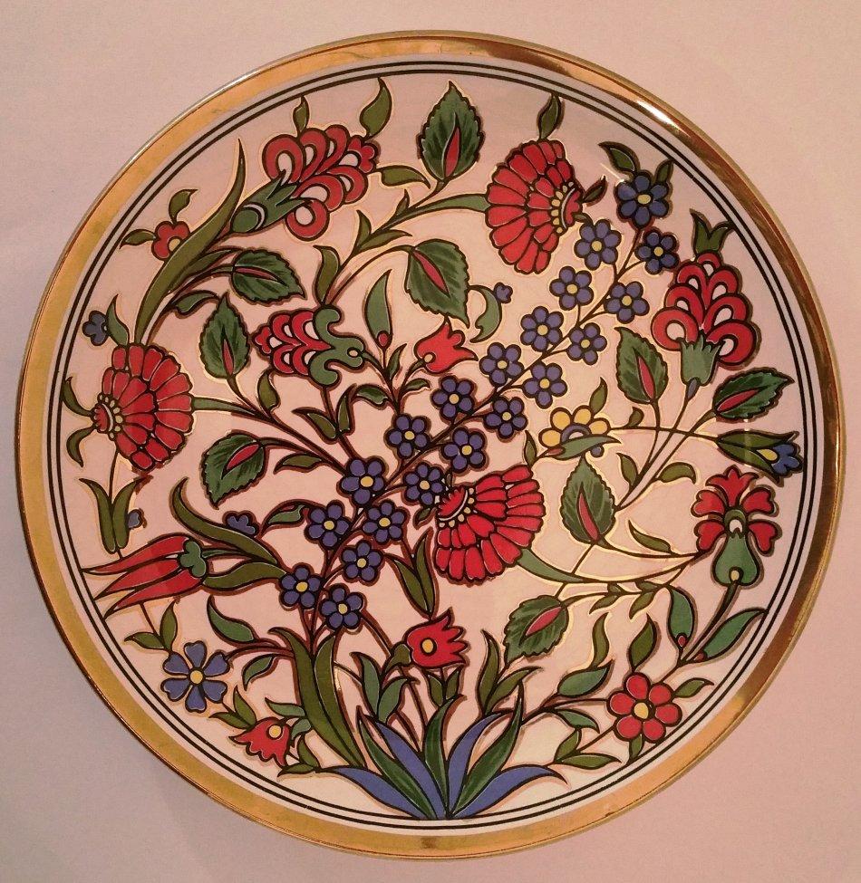 greek-ceramic-plates-vintage-interior-decor-livemaster-handmade