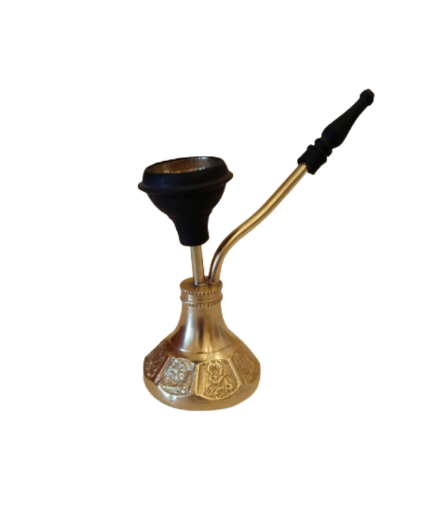 Brass BRASS HOOKAH PIPE MINIATURE DECORATIVE ORNAMENT for sale in Johannesburg (ID612772991)