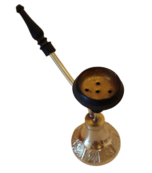 Brass BRASS HOOKAH PIPE MINIATURE DECORATIVE ORNAMENT for sale in Johannesburg (ID612772991)
