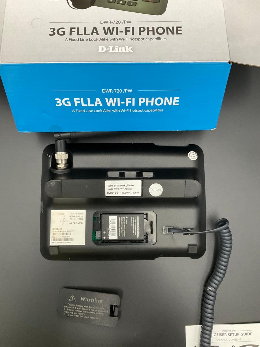 Other Smartphone Brands - DLink 3G FLLA Wi-Fi Phone DWR-720PW for sale ...