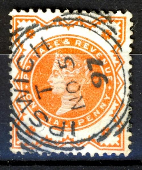 SG197e - Postmarked Ipswich