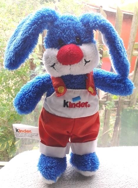 kinder bunny soft toy