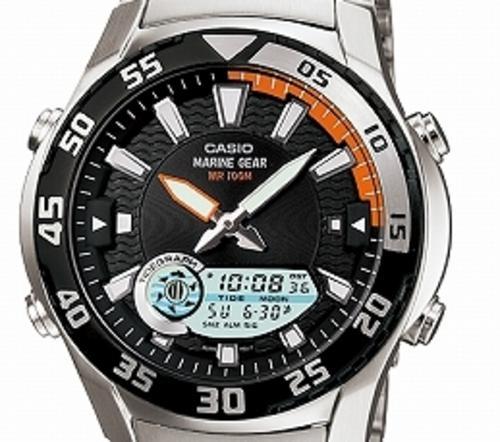 casio men's sports tide and moon graph watch