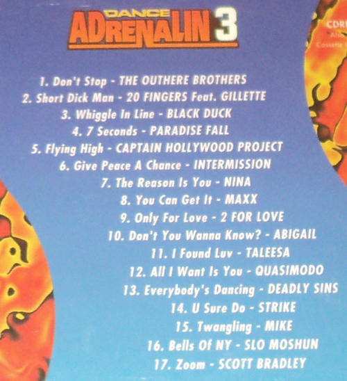 Dance Adrenalin 3 - Various Artists