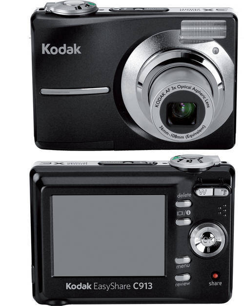 Compact Point & Shoot KODAK C913 in Box with battery charger was sold