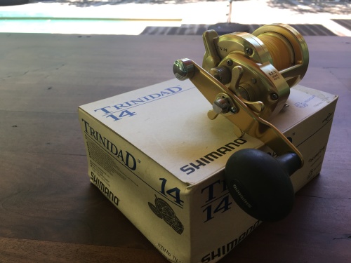 Reels - Shimano Trinidad TN 14 Gold was sold for R2,850.00 on 3