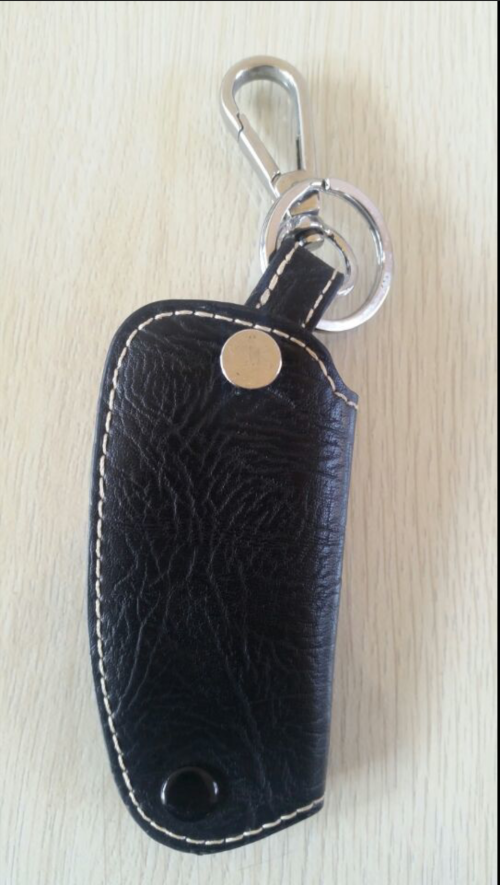 Original Leather Car Key Remote Holder Case Cover for BMW