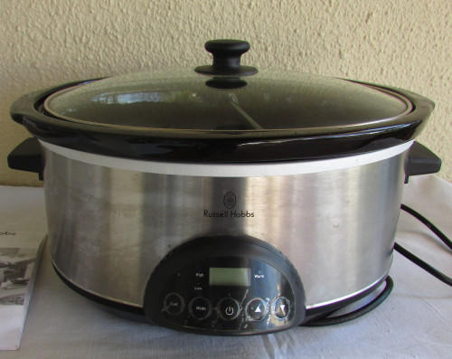 russell hobbs dual pot slow cooker