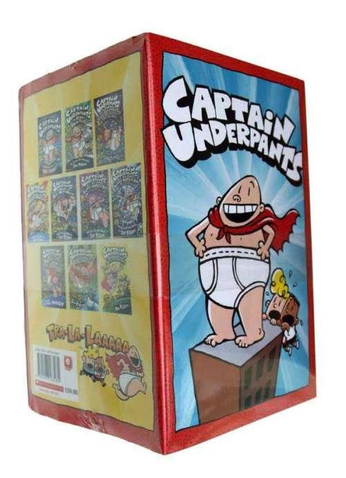 Fiction - Captain Underpants | 10 Book Boxed Set was sold for R399.00 ...