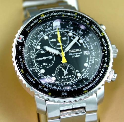 Men's Watches - SEIKO FLIGHTMASTER PILOT CHRONO ALARM WATCH 200M SNA411  EXCLUSIVE!!! was sold for R1, on 15 May at 21:16 by AJGLOBAL TRADING  in Pretoria / Tshwane (ID:37439604)