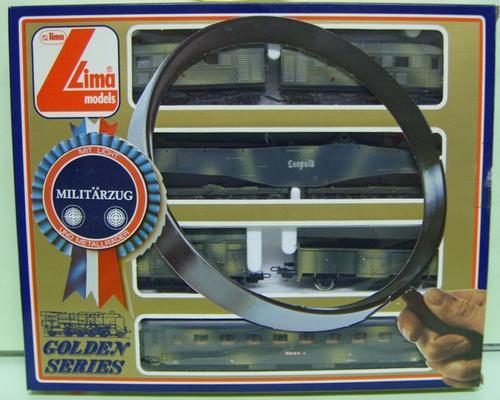 Train Sets - Lima Model - Military Trainset - NEW 