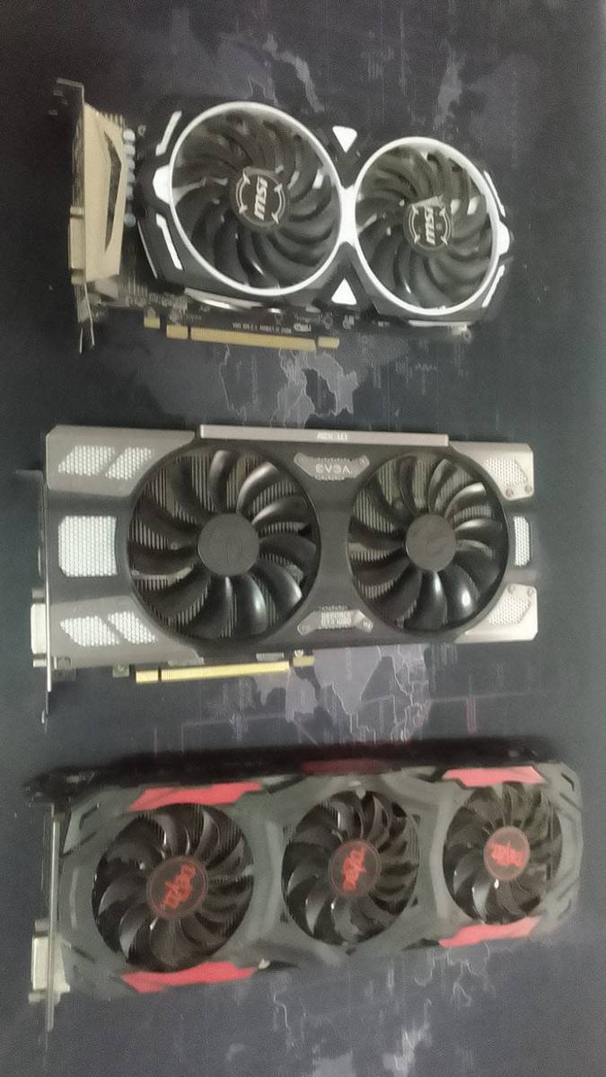 Graphics & Video Cards Faulty 3 x Graphics cards for sale in