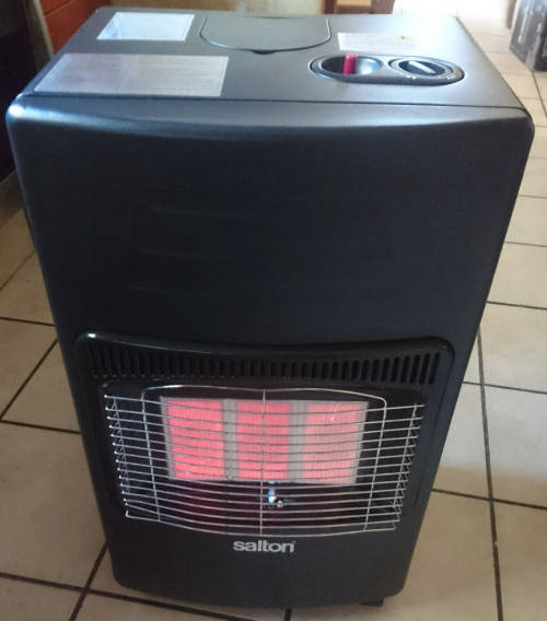 Heaters Salton 3 Panel Gas Heater (SGH12) Display was sold for