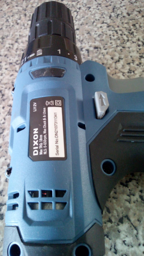 Dixon discount cordless drill