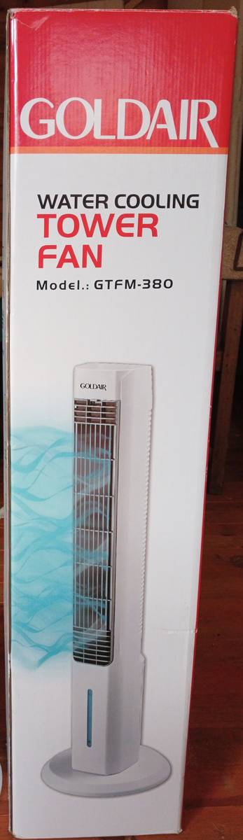 Fans Goldair Water Cooling Tower Fan (Display, Please Read) was sold