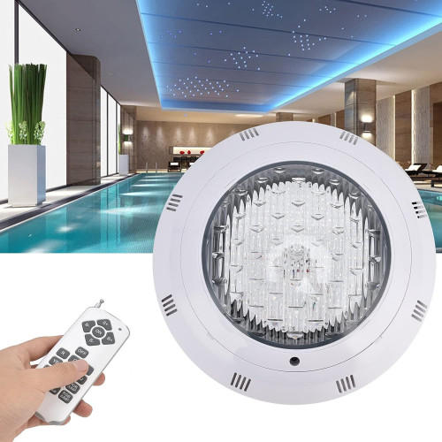 Spotlights - 12W RGB swimming pool light with remote control underwater ...