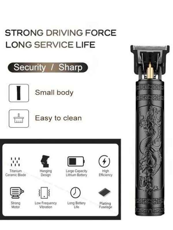 Electric Shavers - Vintage Old School Black Dragon Rechargable T9 Super ...