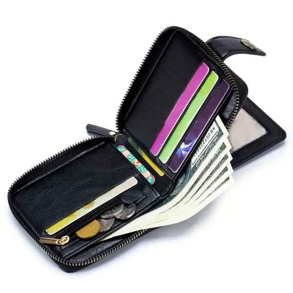 Wallets & Holders - Mens Rugged Leather Bifold Supreme Quality ...