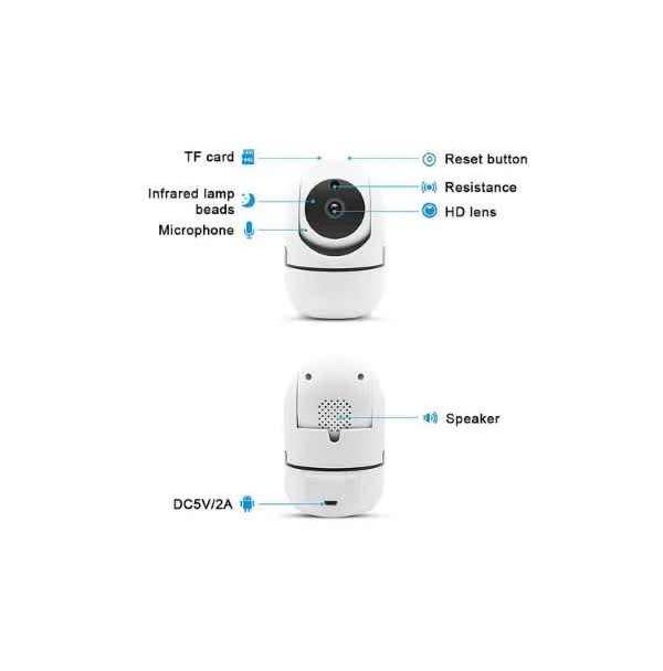 Surveillance Cameras Incredible HD 1080P WiFI 2.4G Wireless Smart
