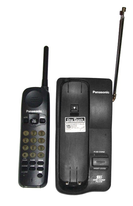 Wall Mountable Panasonic KX-TC1200 Cordless Telephone (ICASA Approved)   Information:      Panasonic KX-TC1200 Cordless Telephone (Single Handset)     Wall Mountable with Adjustable Phone Hook     Max Coverage Distance: 50m     Battery Life: Approximately 1 Day (24 Hour) Talk-Time, 14 Days Standby     25 Channel Cordless Operation (Selectable by Pushing the Ch Button)     Handset Locator     Speakerphone     Automatic Redial     Adjustable Ringer Volume     10 Programmable One-Touch Speed Dial Numbers (Basic Setup Instructions Embedded Underneath Landing Station)     Digital English User Manual Available to Download Here: Download Link     Includes Power Supply: 12V 150mA     Includes Single Line Phone Cable