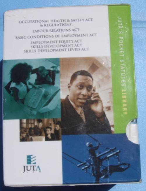 Law Juta's Pocket Satatutes of Employment & Labour Law 4 books was