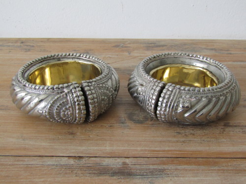Want to buy Silver worked slave bracelet with hinge? Bid from 59! |  Kunstveiling.nl