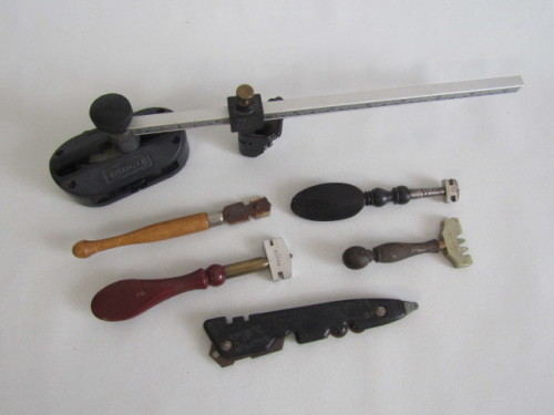 Sold at Auction: Vintage Glass Cutting Tools