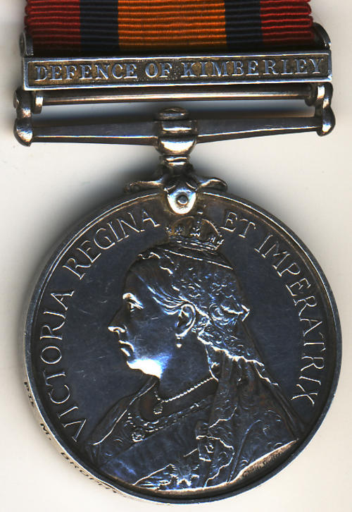 Boer War - Anglo Boer War : The QUEENS MEDAL with Defence of KIMBERLEY ...