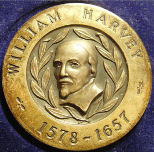 Commemorative - William Harvey Blood Donation Silver Medal (circa 1963 ...