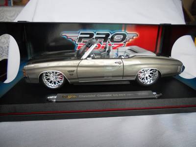 Maisto 1/18 - Chevrolet Chevelle SS454 1971 - Pro Rodz - Noire - Boîte Scellée