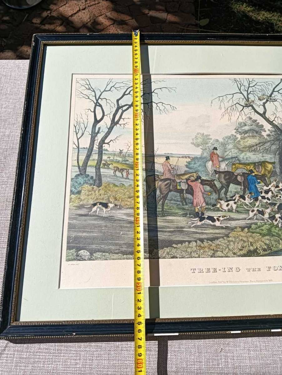 Other Antiques & Collectables - `Tree-Ing The Fox` 1839 Very Rare ...