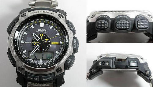 Titanium Casio Protrek PRG-500T-7DR Watch. 