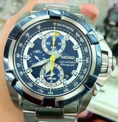 seiko velatura alarm chronograph