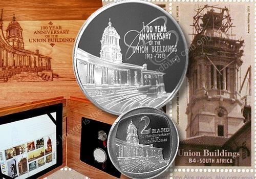 2013_Protea_Silver_R2_and_R2_Proof_Coin_Union_Buildings_100Yr_Anni_Set