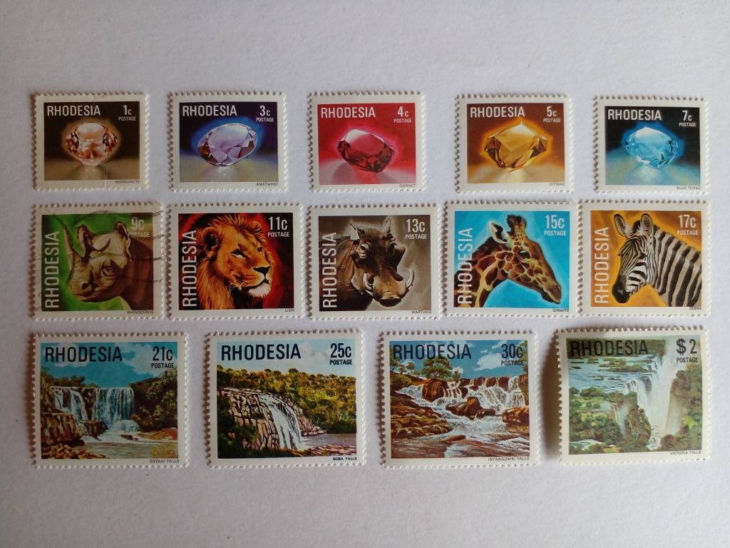 Zimbabwe, Rhodesia & Nyasaland Rhodesia 1978 Definitive Issue for