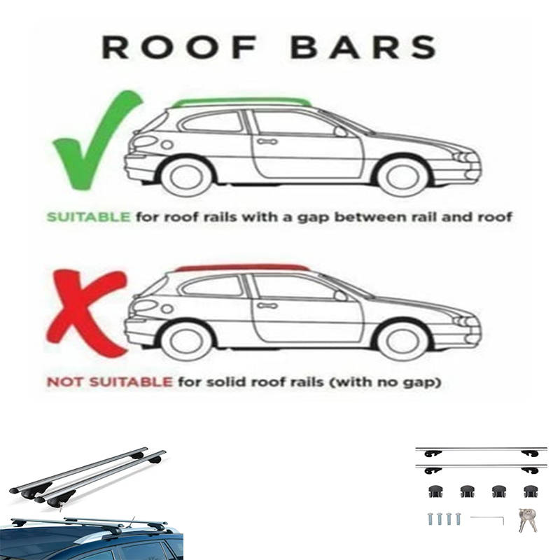 Roof Racks Convenient 120 Cm Roof Rack Fully Lockable Roof Rack With Key for sale in