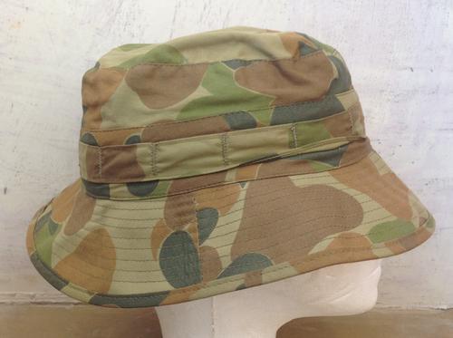 Headgear - AUSTRALIAN AUSCAM WOODLAND CAMO BOONIE HAT (54) was sold for ...