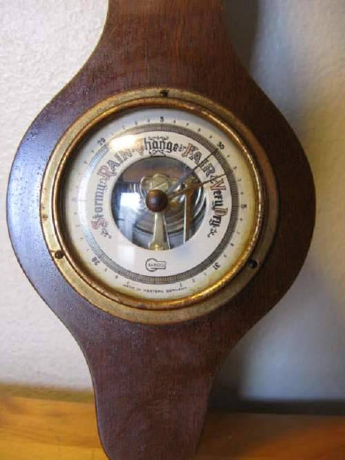 Barometers & Thermometers VINTAGE BARIGO BAROMETER, MADE IN WESTERN