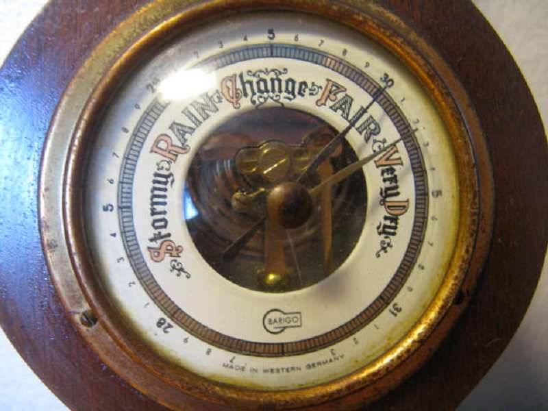 Barometers & Thermometers VINTAGE BARIGO BAROMETER, MADE IN WESTERN