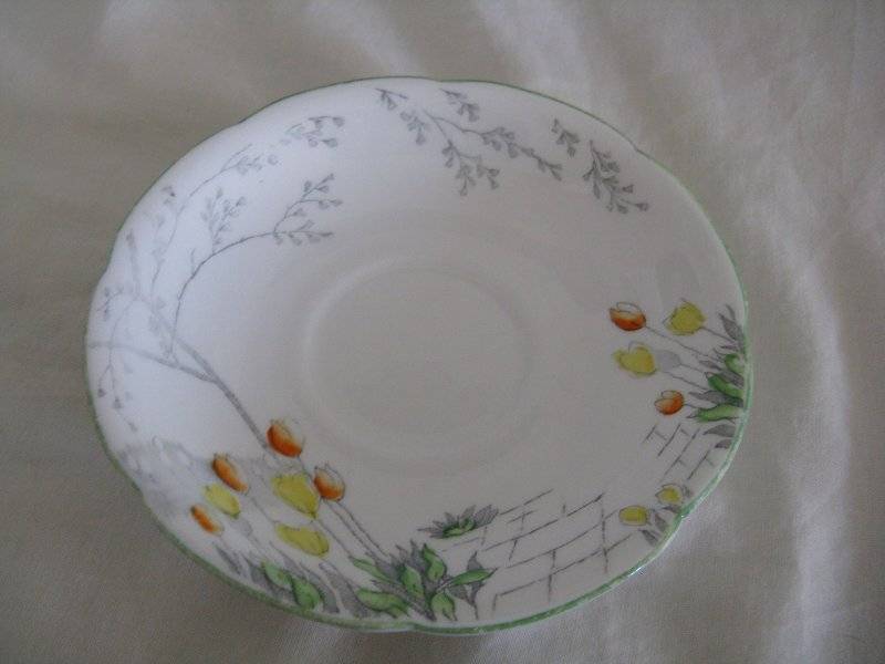 English Porcelain MADE IN ENGLAND BEST BONE HEATHCOTE CHINA COMBO. 2
