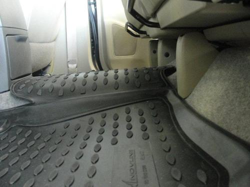 Crosspiece at backseats; covers entire floor area. Protect vehicles original carpets. Non-slip. 