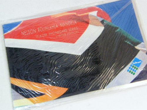 Still sealed Nelson Rolihlahla Mandela Telkom phonecard series - limited edition no.1491 of 3500