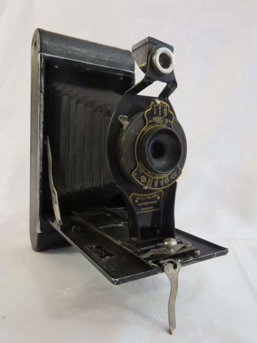 Kodak Eastman folding autographic Brownie No.3A - Largest of all Folding Autographic Brownie cameras