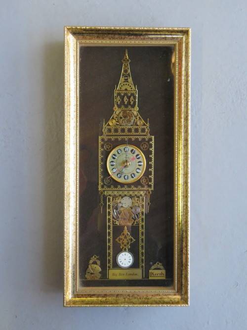 Cuckoo & Wall Clocks Big Ben London Horological collage wall clock