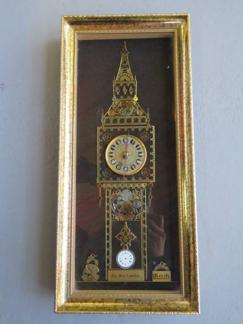 Cuckoo & Wall Clocks Big Ben London Horological collage wall clock